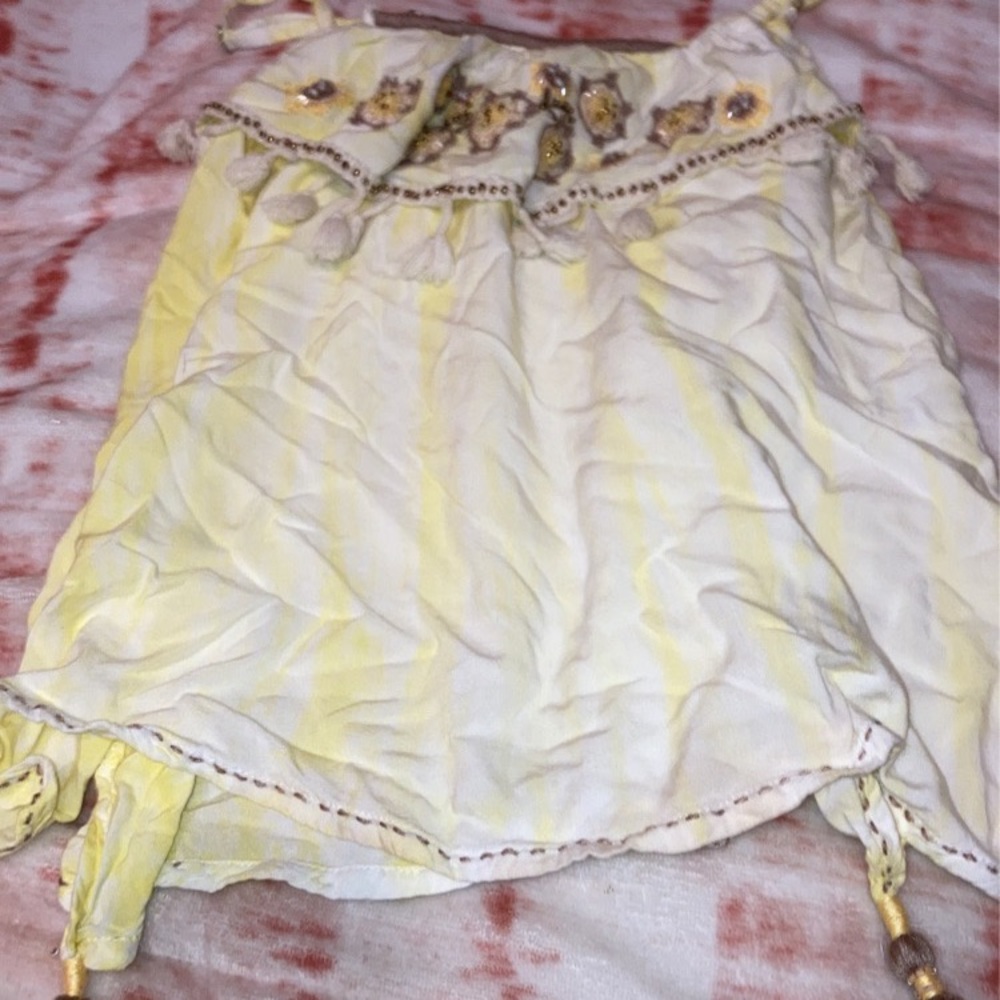 Yellow summer shirt